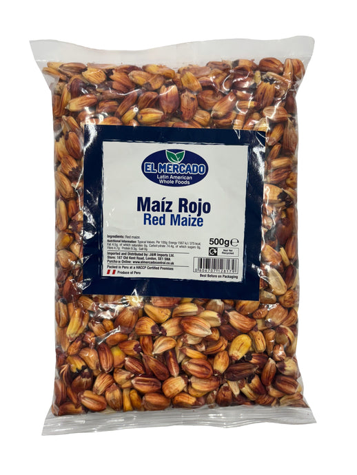 El Mercado Red Maize - Maiz Rojo 500g