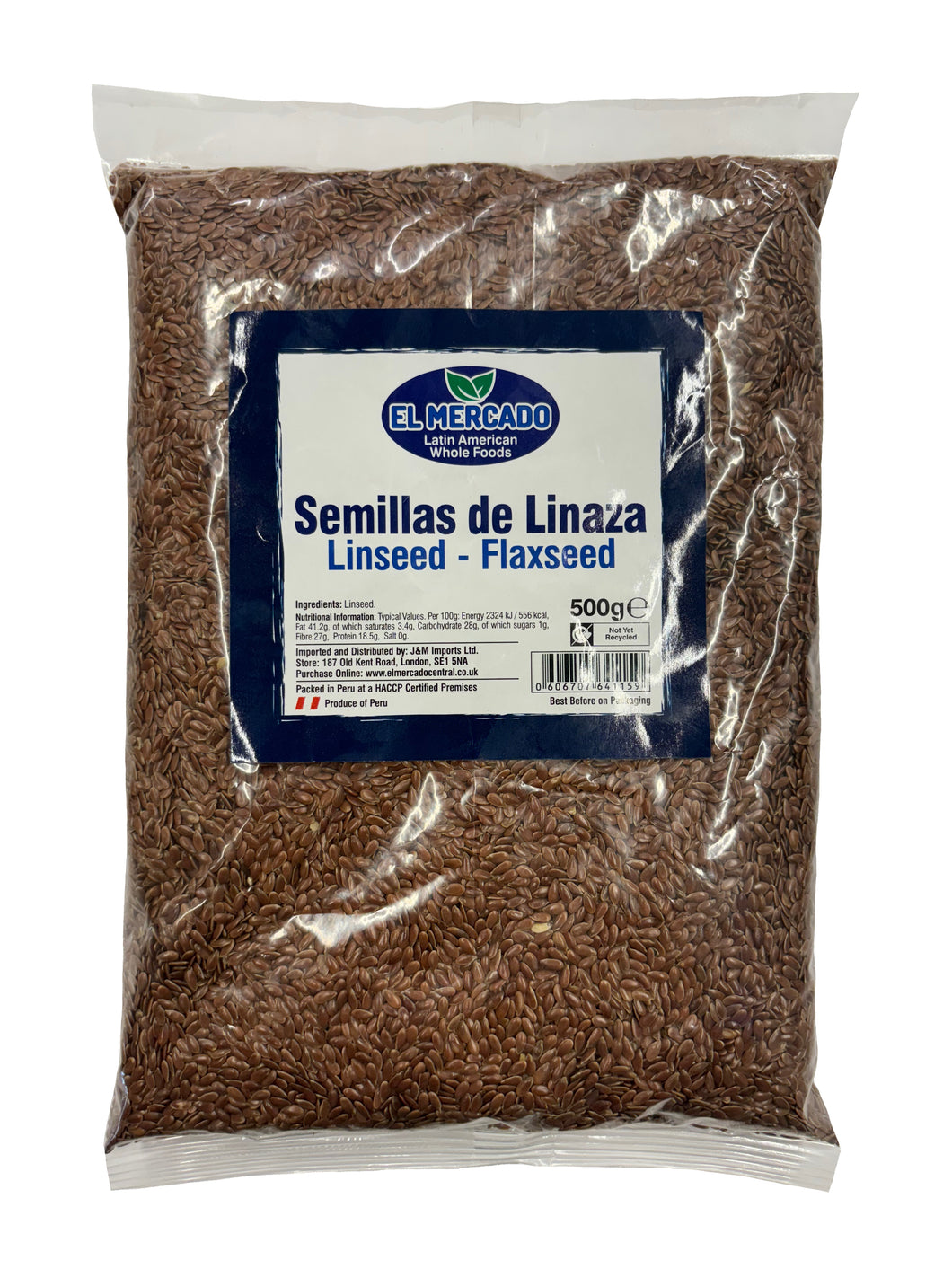 El Mercado Linseed - Semillas de Linaza 500g